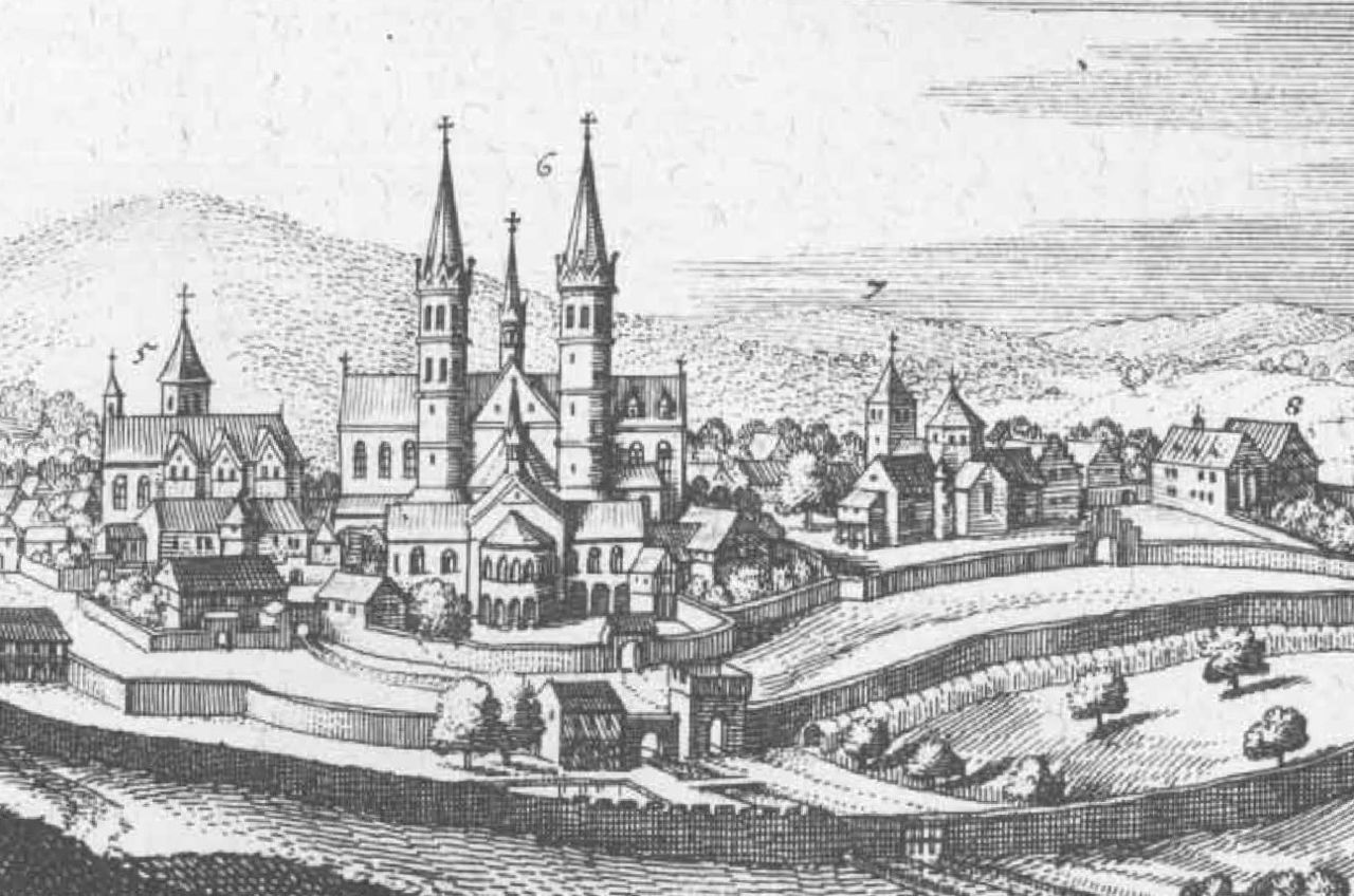 Kloster Fulda um 1655